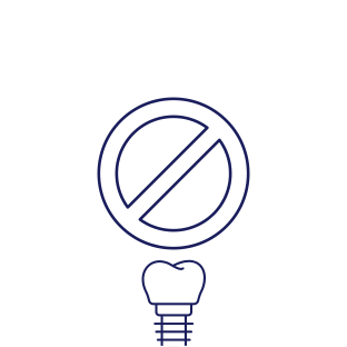 インプラントはできないと言われました